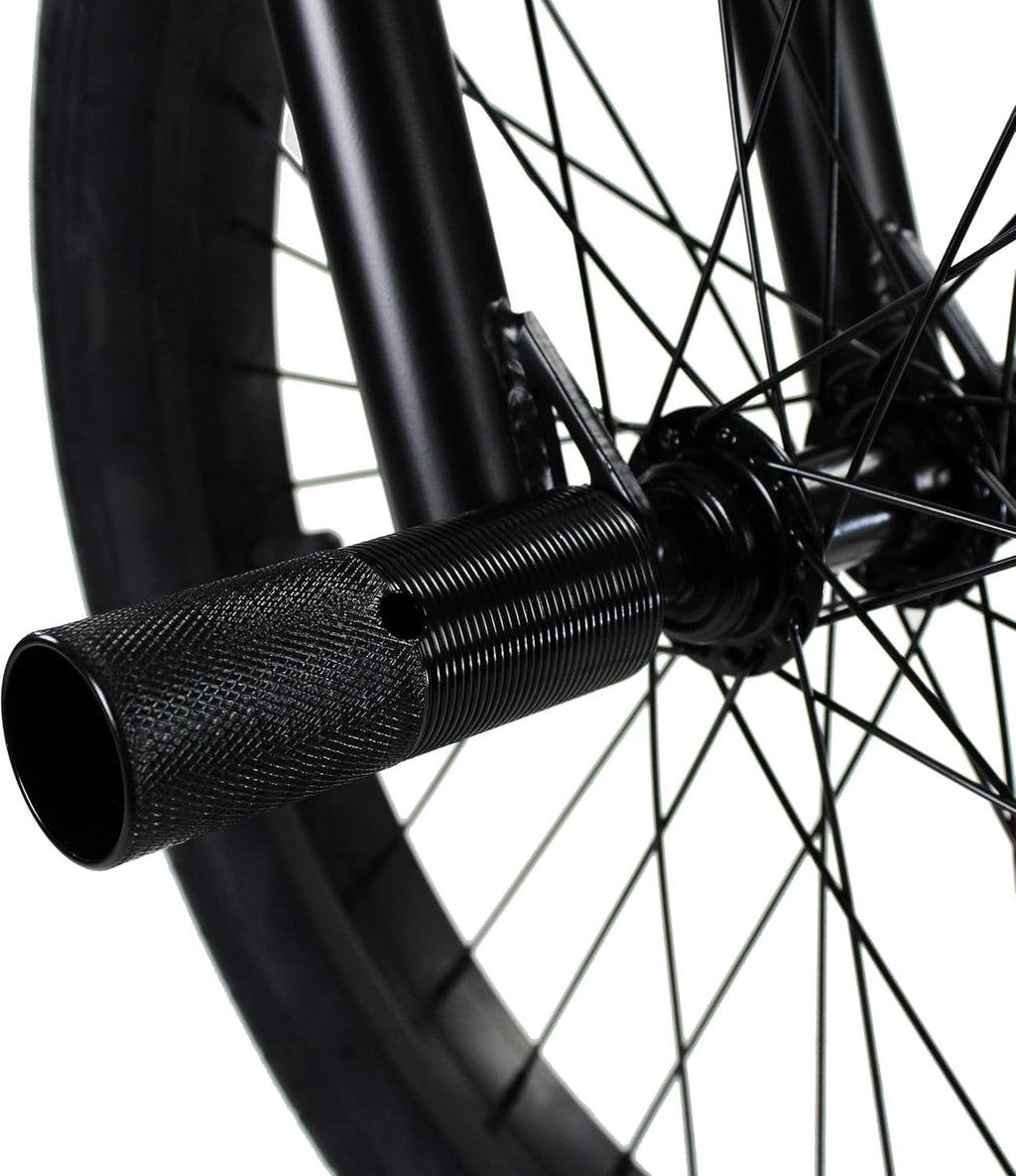 Elite BMX Bicycle 20” Freestyle Bike - Stealth Black Ideal for Ages 7 to 18 Years