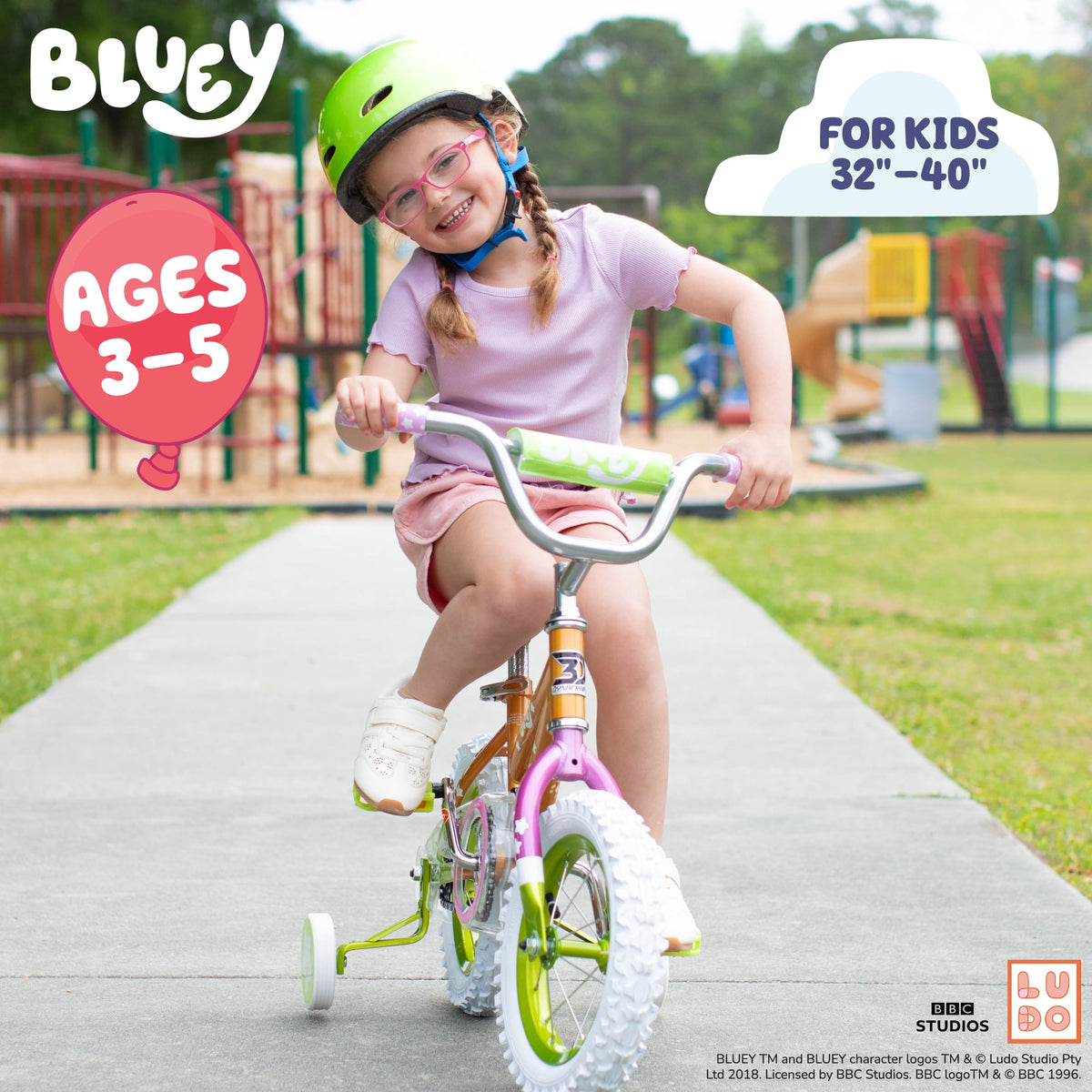 Dynacraft Bluey 12" Kids Bike - Vibrant Design, Sturdy Build, Easy Assembly - Ideal for Young Riders