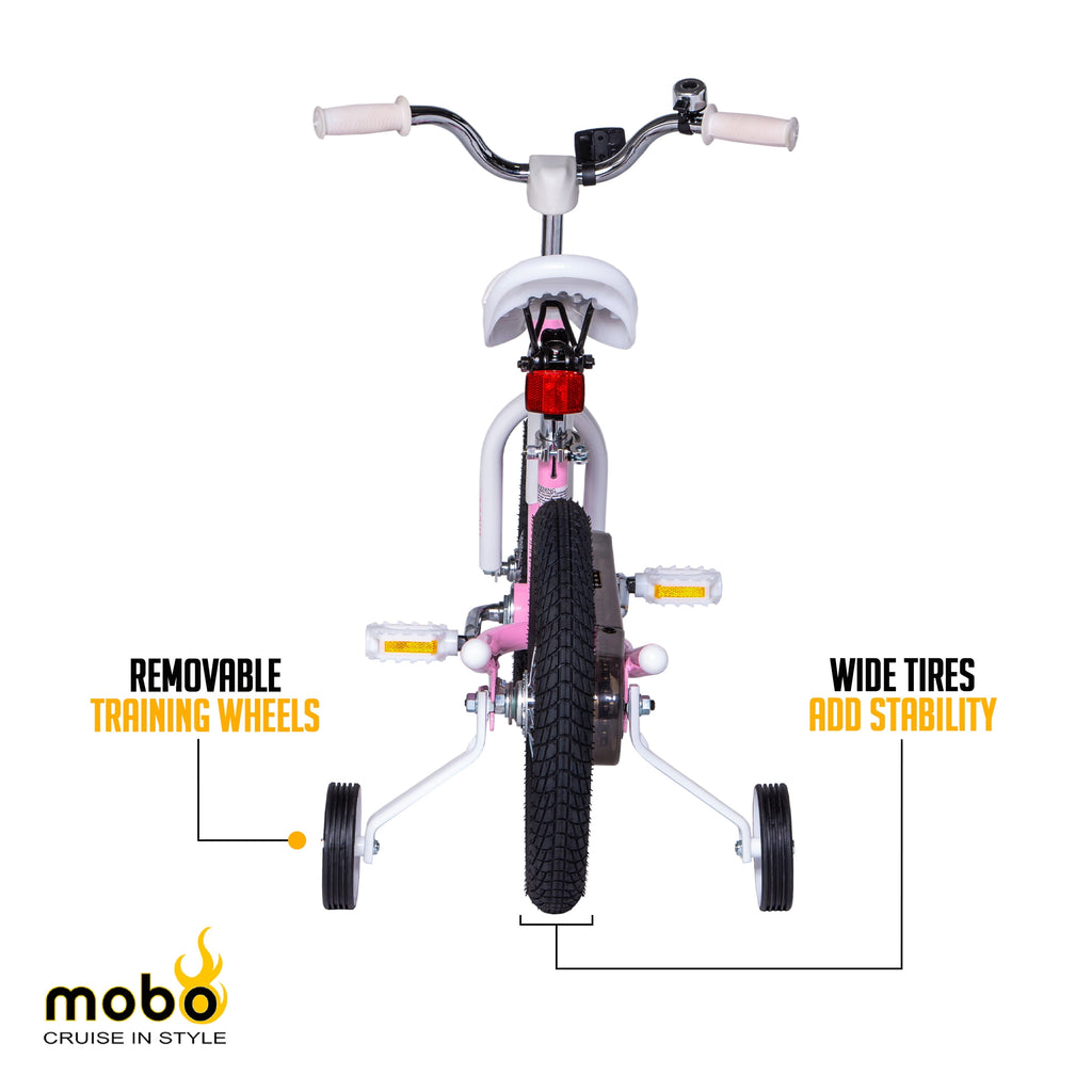 Mobo First 14in. Girl's Bike, Pink, Kids