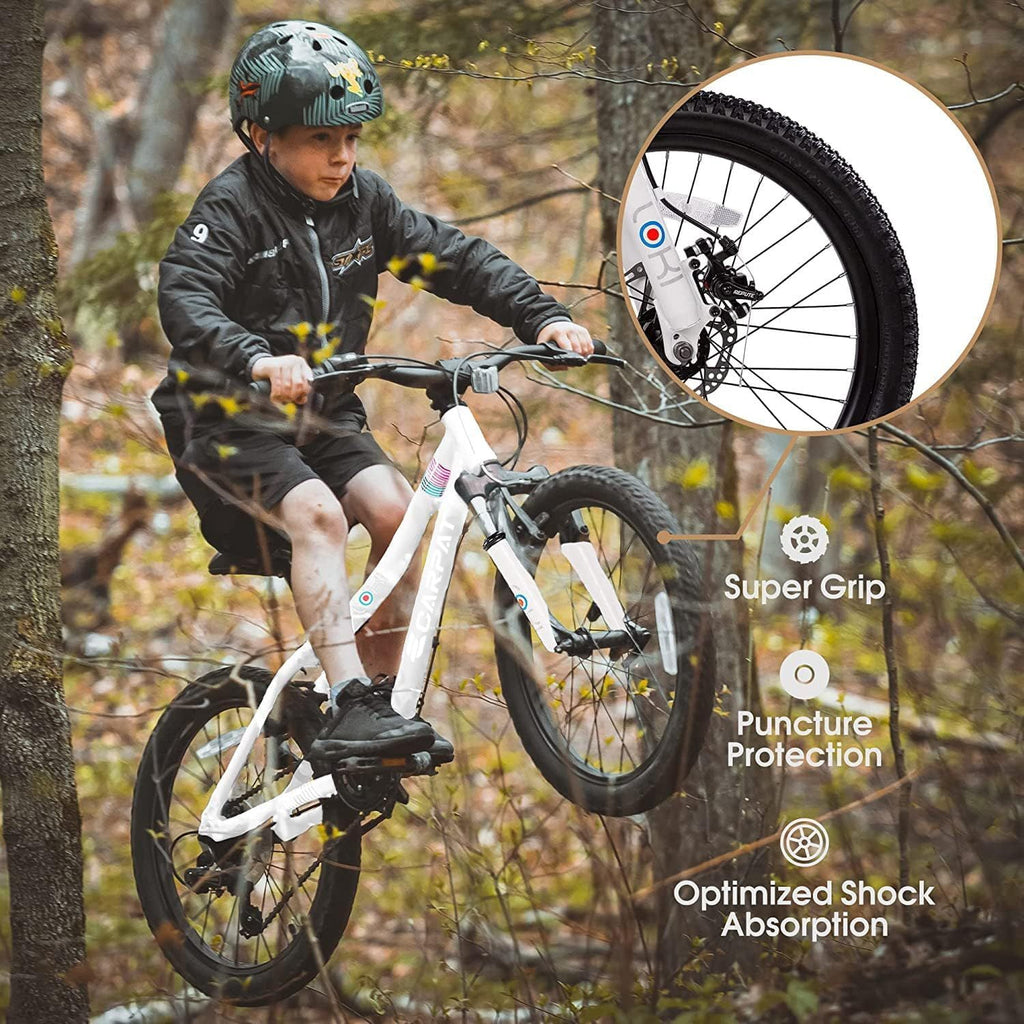 Ambifirner 20" City Bike with Adjustable Saddle & Kickstand Steel Frame