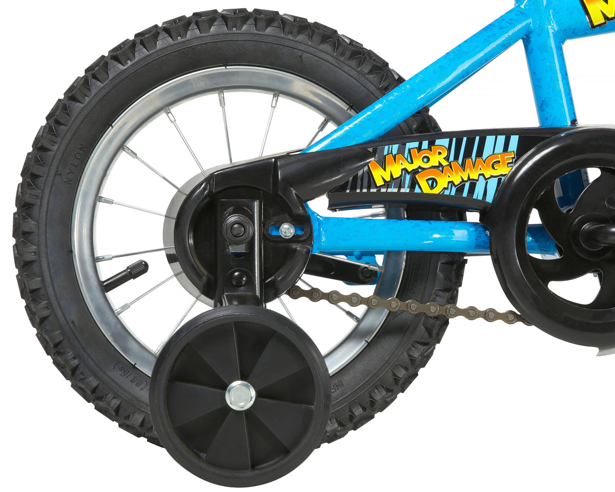 Dynacraft Magna Major Damage Kids 16" Bike with Removable Training Wheels