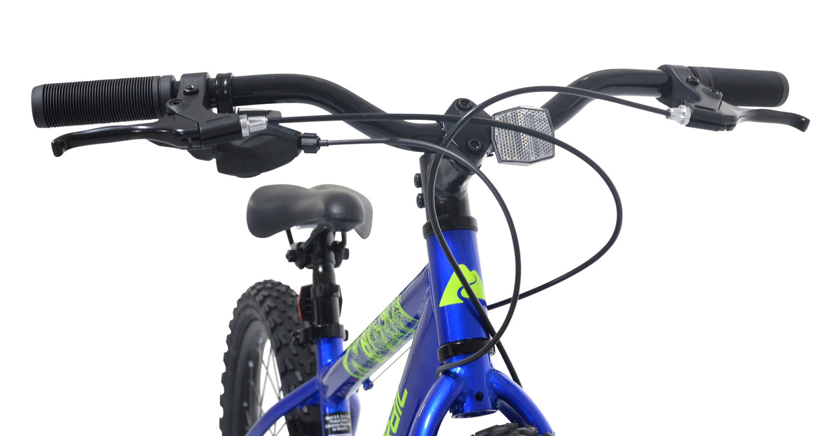 Ozark Trail 20 in Mountain Bicycle, 7-Speed, Small frame, Fits Riders 3 ft 11 in-4 ft 4 in, Child, Unisex, Blue