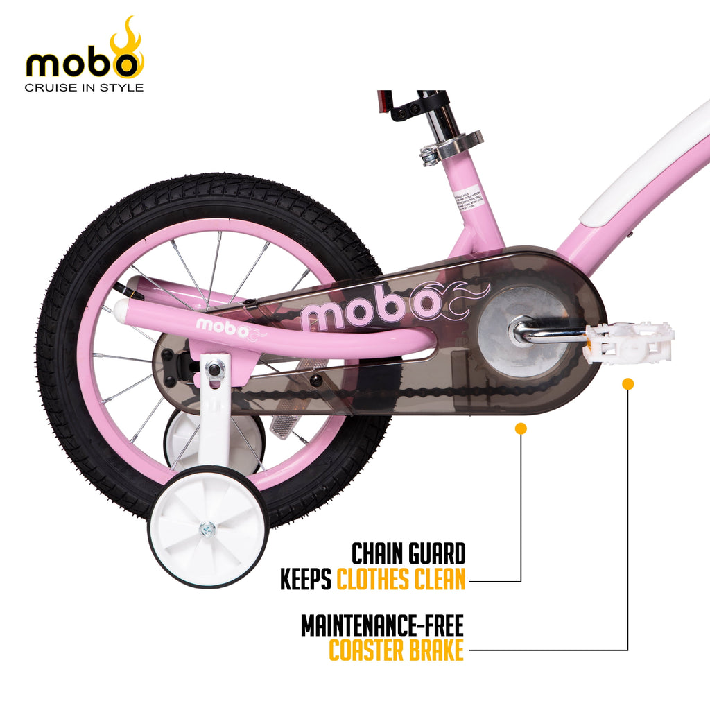 Mobo First 14in. Girl's Bike, Pink, Kids
