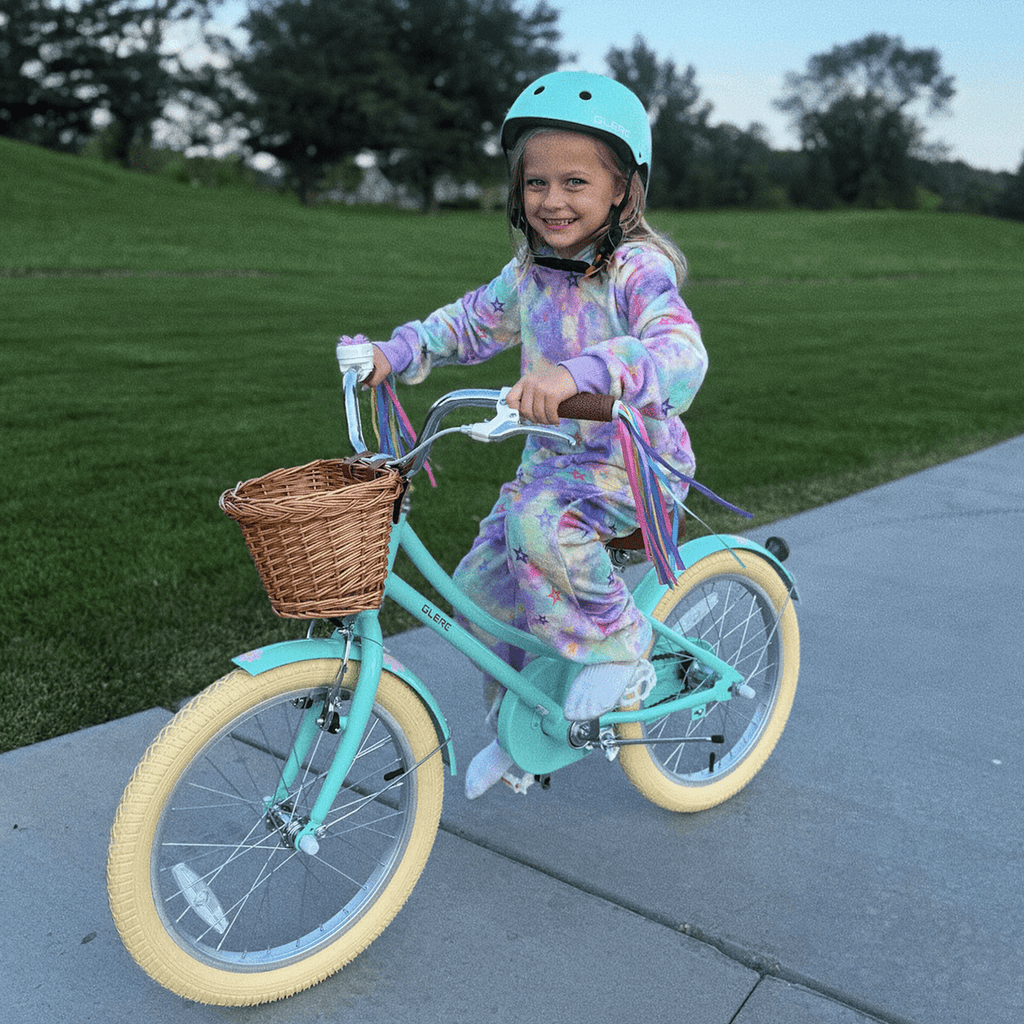 Glerc Little Molly 20 inch Kids Girls Bike for 7-13 Years Old Child,gifts, Mint Green