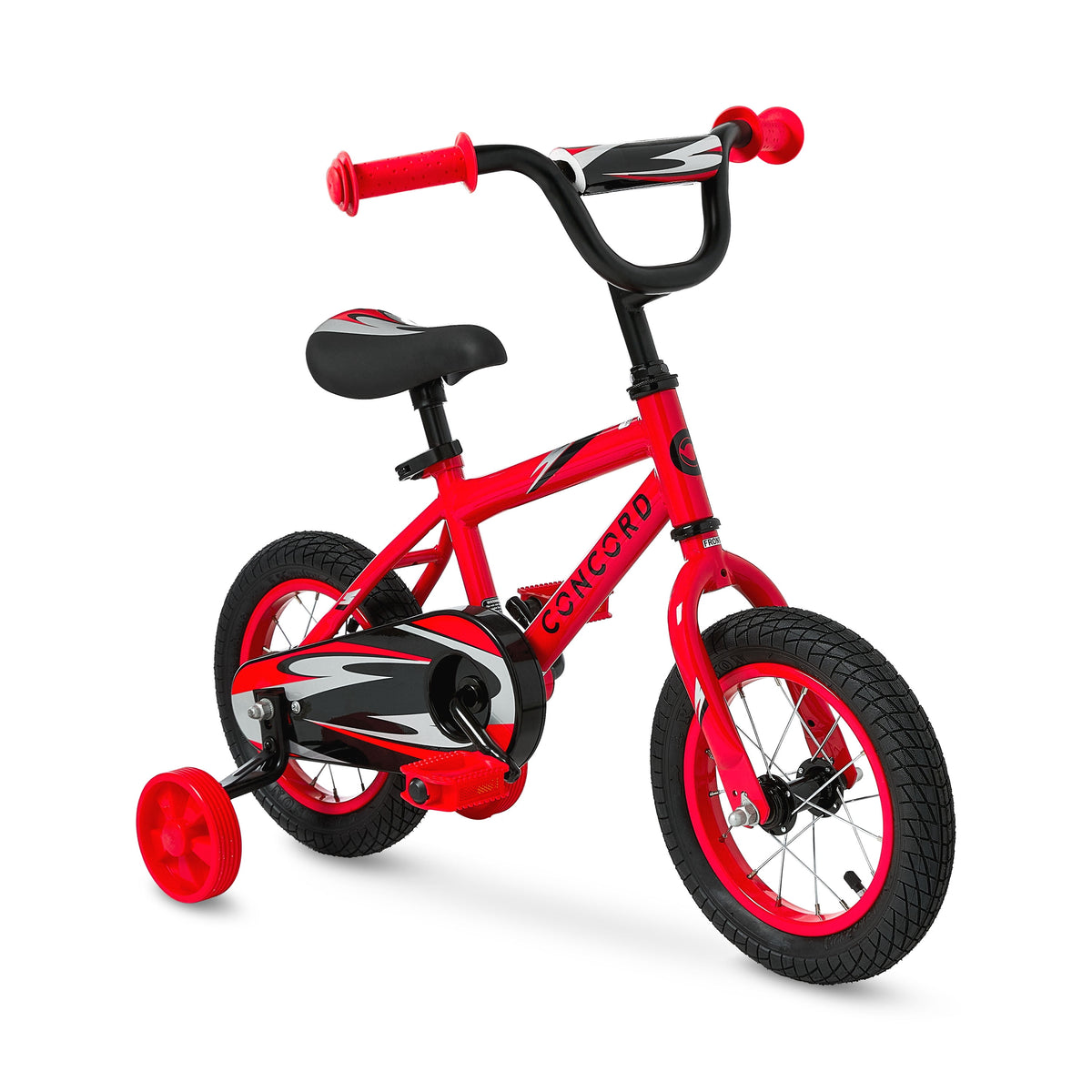 Concord Kids' Bike 12-Inch Red for Riders 37-42 Inches Tall, Ages 3-5