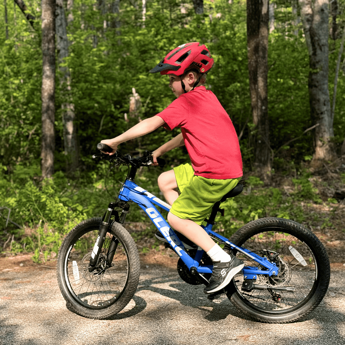 Glerc Skyline 24 Inch Kids Mountain Bike for Boys Girls 10 11 12 13 14 Years Old, 21-Speed Kid Bicycle with Front Suspension & Dual Disc Brakes & Rugged Frame, Black