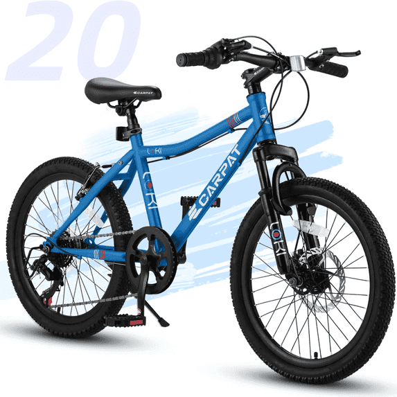 Ambifirner 20" City Bike with Adjustable Saddle & Kickstand Steel Frame