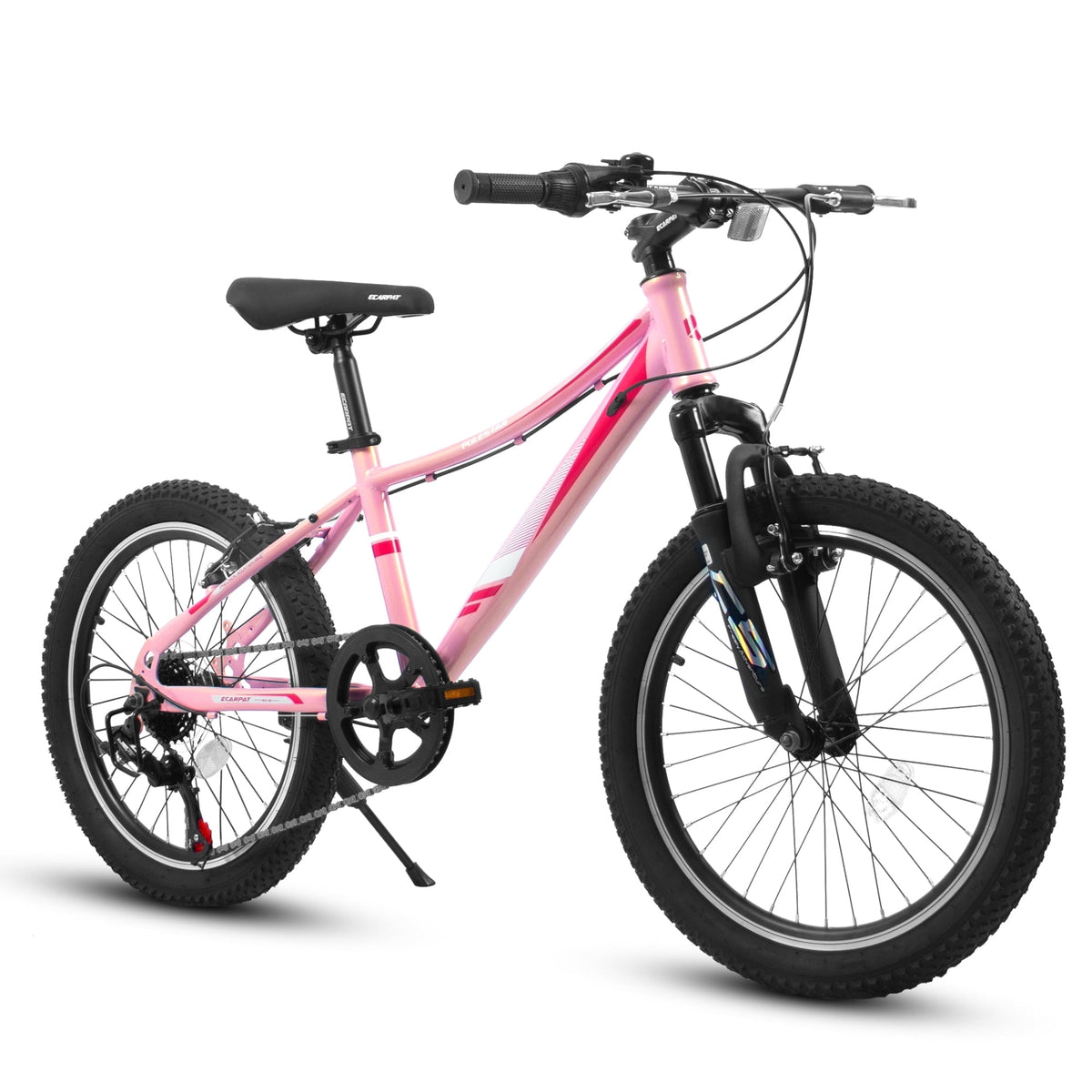 Ambifirner 20" City Bike with Adjustable Saddle & Kickstand Steel Frame