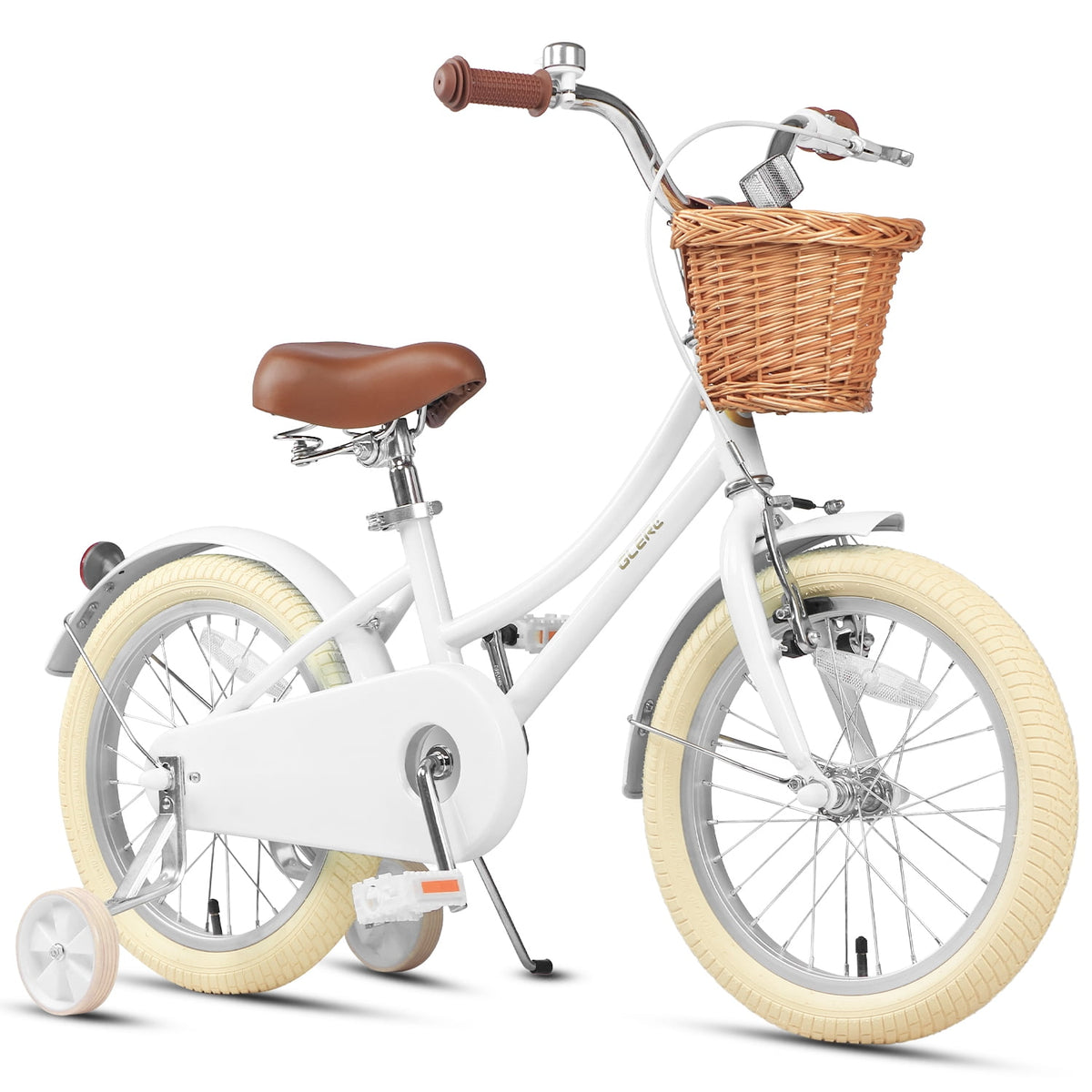 Glerc Little Molly 20 inch Kids Girls Bike for 7-13 Years Old Child,gifts, Mint Green