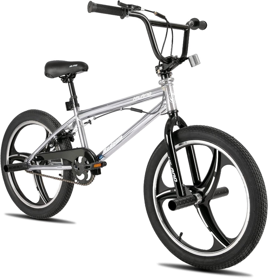 Hiland 20 Inch Boys' or Girls' BMX Bike, Kids' Bicycle