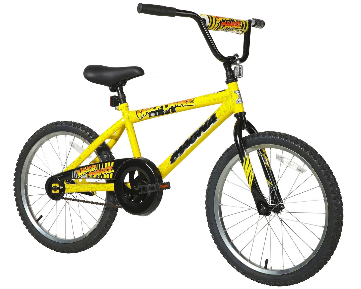 Dynacraft Magna Major Damage Kids 16" Bike with Removable Training Wheels