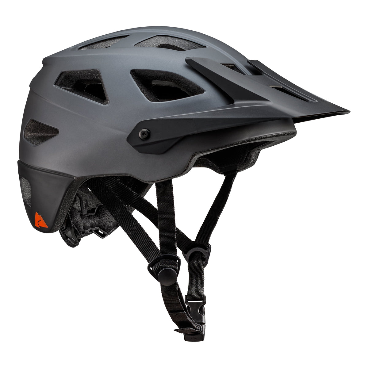 Ozark Trail Adult Bike Helmet with Rechargeable Rear Light-Up, Black, 9 Modes, Ages 14+