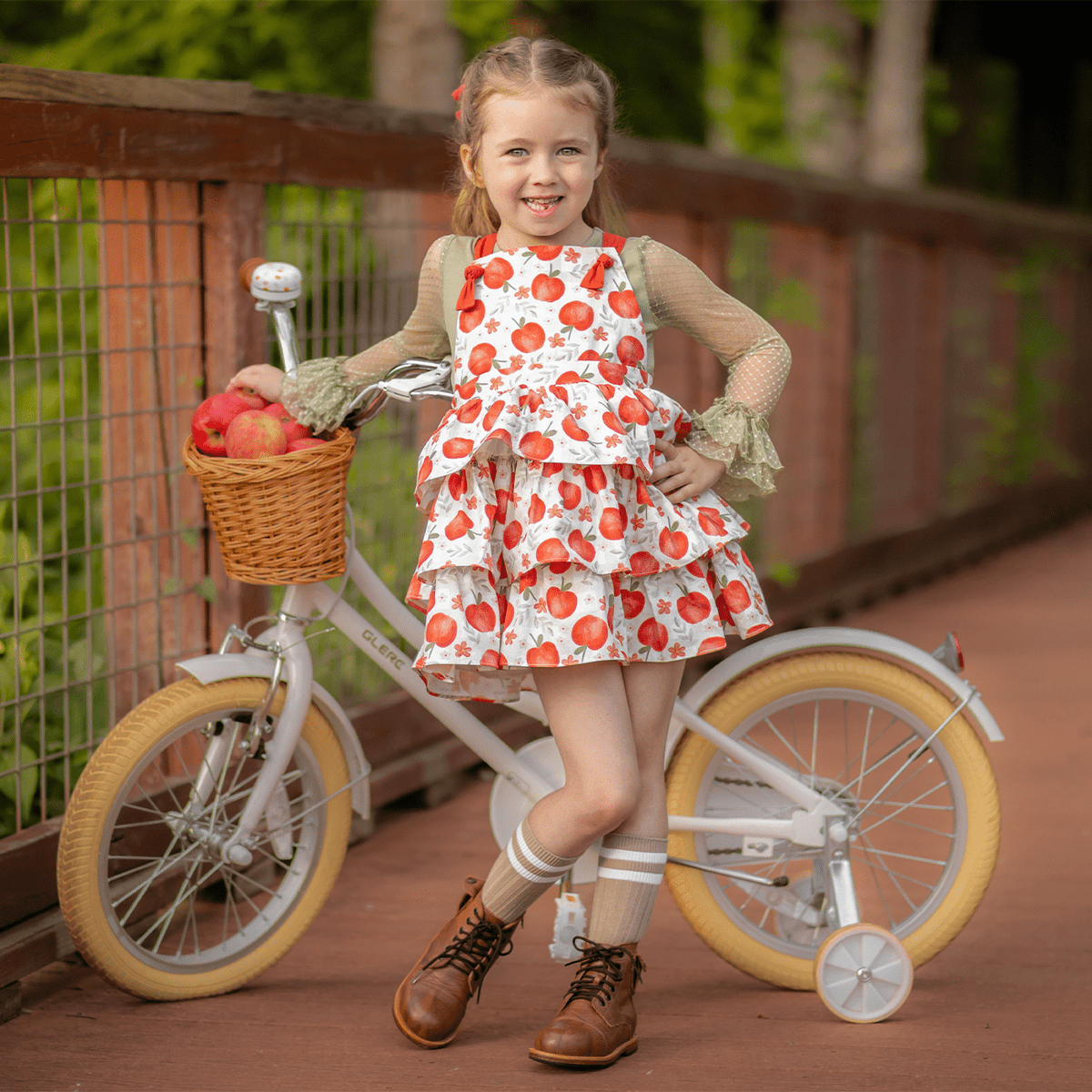 Glerc Little Molly 20 inch Kids Girls Bike for 7-13 Years Old Child,gifts, Mint Green