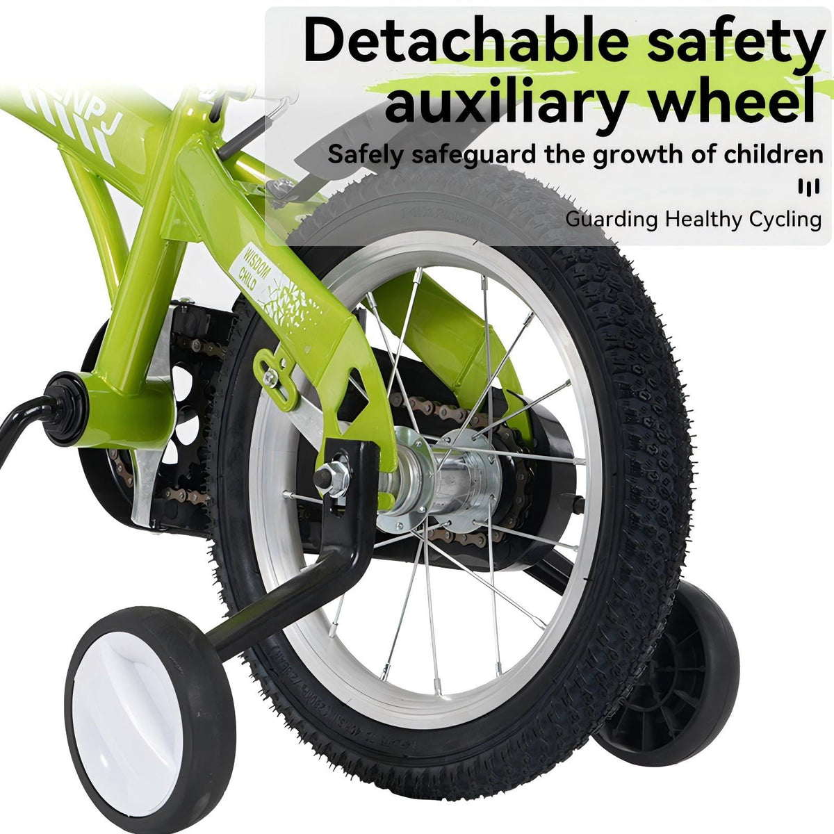 Aukfa 18-Inch Kids Bike for Boys & Girls Ages 5-10,Balance Bikewith Training Wheels, Coaster Brake & Front V-Brake,Pink