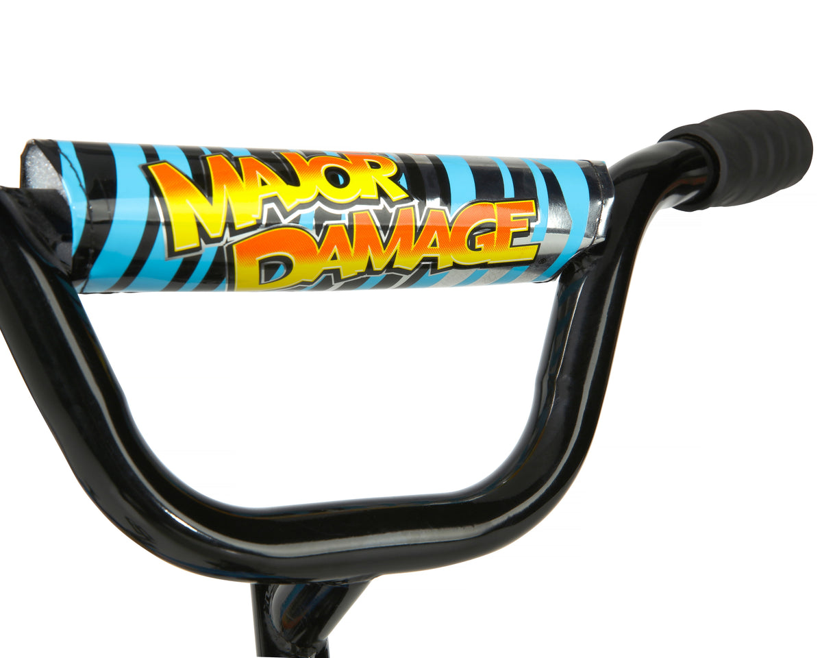 Dynacraft Magna Major Damage Kids 16" Bike with Removable Training Wheels