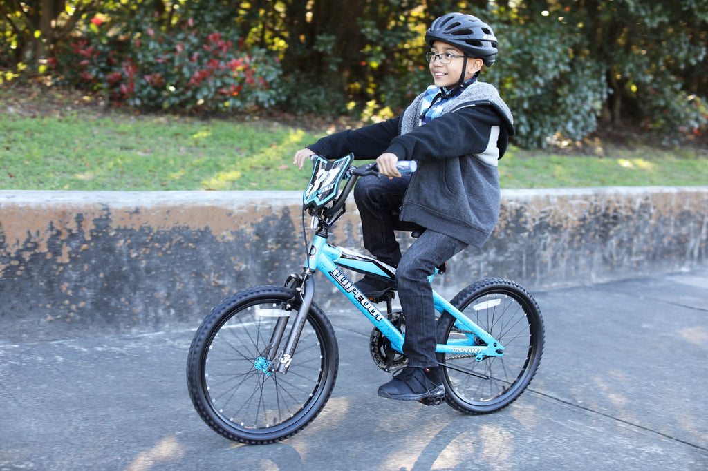 Dynacraft Wipeout Boys 20" BMX Bike, Red, For Kids Age 7-14 Years