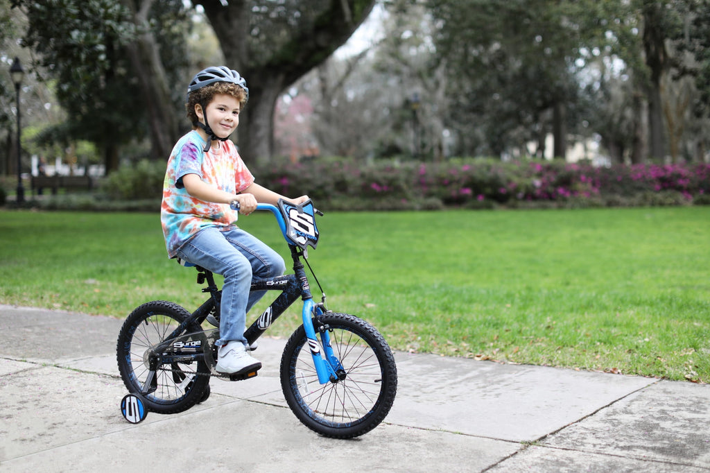 Dynacraft Surge Boys 18" BMX Bike, For Kids Age 6-9 Years, Green
