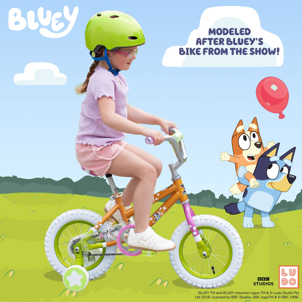 Dynacraft Bluey 12" Kids Bike - Vibrant Design, Sturdy Build, Easy Assembly - Ideal for Young Riders
